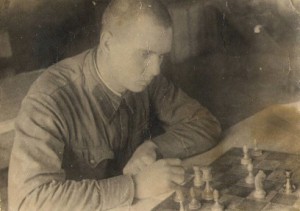 В армии на Дальнем Востоке. За шахматами, май 1941 год